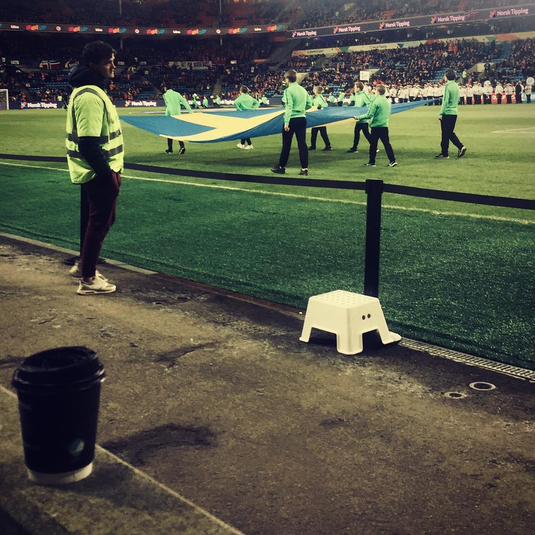 Delivery of belt barriers for Ullevål, the national arena of Norway