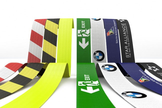 Barrier tape with print