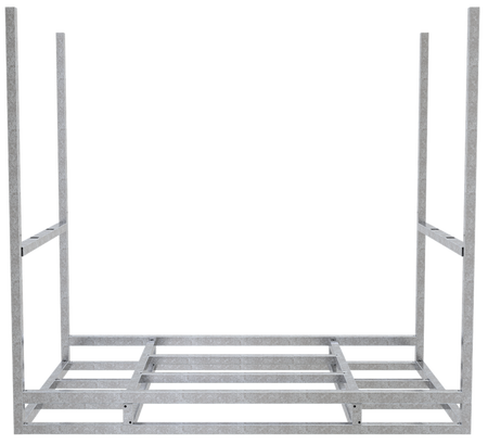 Schake galvanised steel multi pallet for 20 plastic fences and 20 base plates