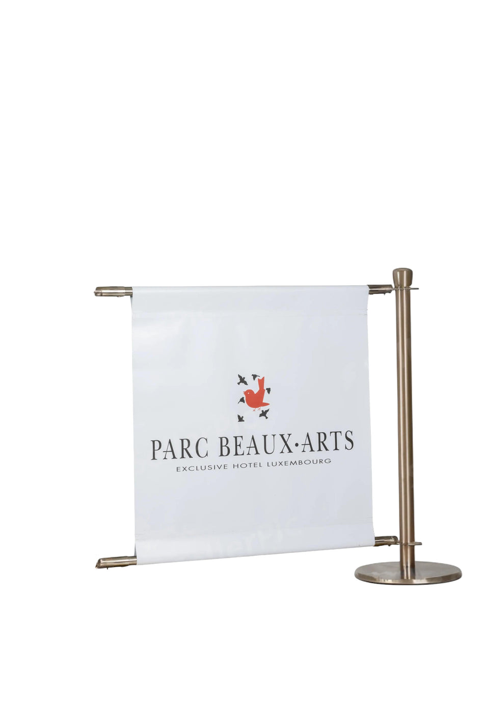 Kit d'extension pour Flexibarrier Barrière de Café – Premium – Bannière personnalisée de 1 mètre