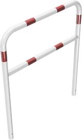 Anneaux en tube d'acier avec barre transversale (Ø48mm)