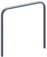 Arceaux en tube d'acier Ø 48 mm, sans barre transversale