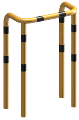 Arceau de protection anti-choc, Double arceau Ø 76 mm
