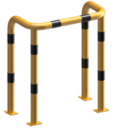 Arceau de protection anti-choc, Double arceau Ø 76 mm