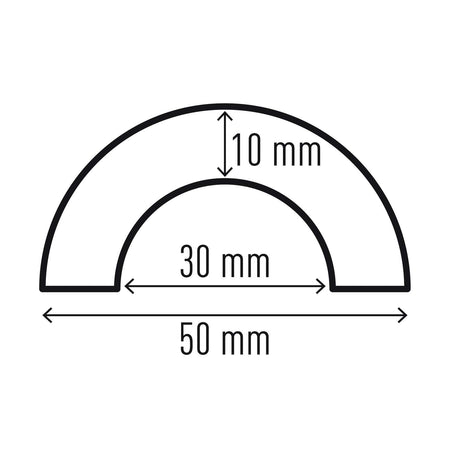 Pipe Protection Profile P30 – Self-adhesive