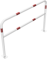 Anneaux en tube d'acier avec barre transversale (Ø48mm)