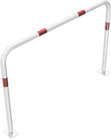 Arceaux en tube d'acier Ø 48 mm, sans barre transversale