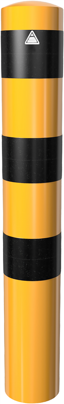 Bollards de sécurité XXL en acier - Solide - (Ø152-323mm)