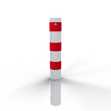 Bollards de sécurité XXL en acier - Solide - (Ø152-323mm)