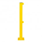 Poteau d’extrémité / Thermolaqué Jaune (Intérieur)