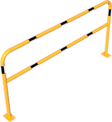 Anneaux en tube d'acier avec barre transversale (Ø48mm)