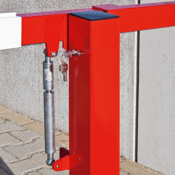 Barrière levante compacte – assistée par vérin à gaz