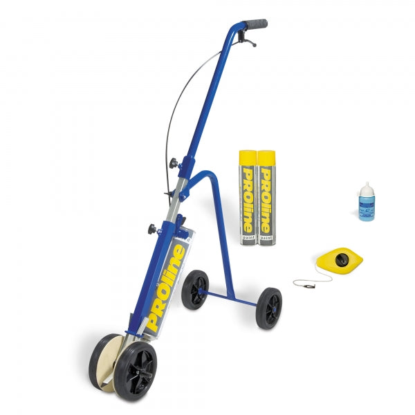 PROline Kit de marquage de lignes de peinture (Applicateur + peinture)