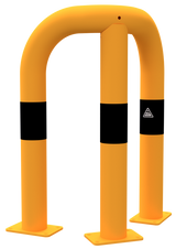 Arceau anti-encastrement 90° à côtés égaux (Ø 76 mm)