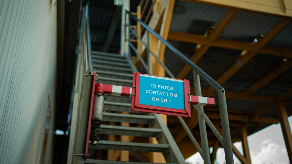 Portillon de sécurité coulissant – Barrière latérale