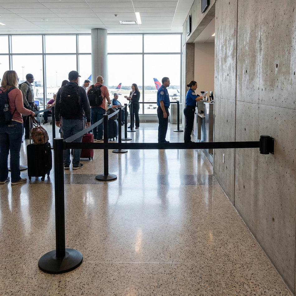 Barrière Murale FlexiBarrier - Économique - (sangle de 2,3 - 4,5 m)