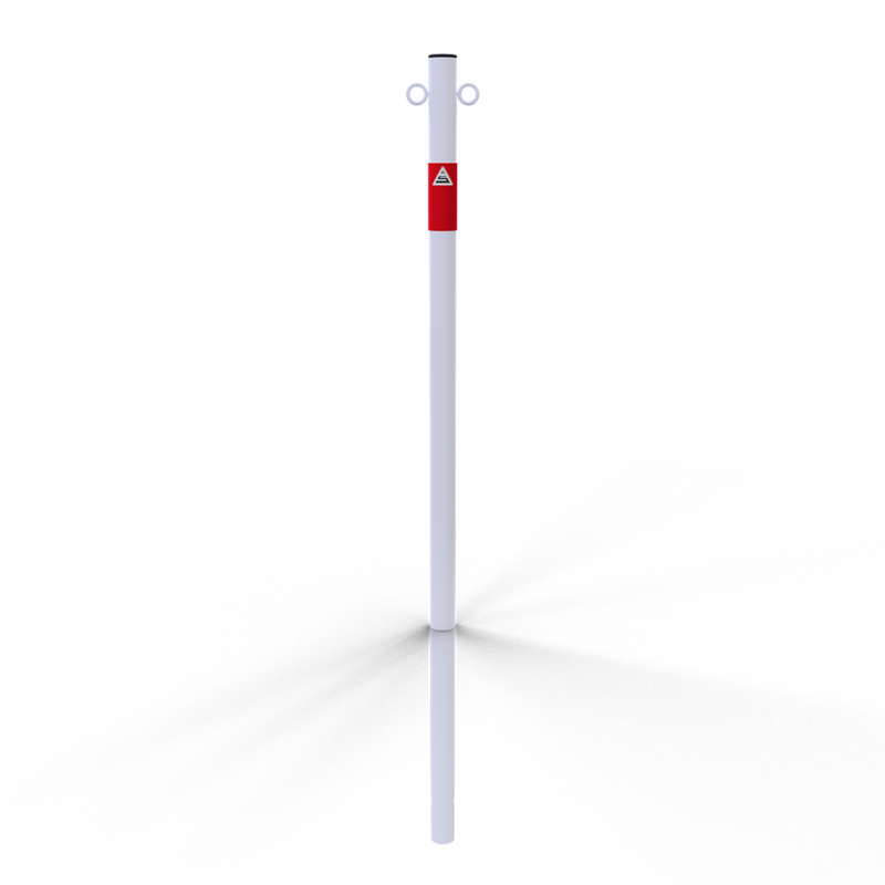 Borne à chaîne en acier (avec 2 œillets)