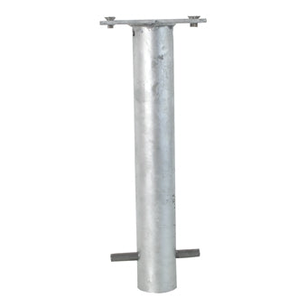 Douille de sol pour poteaux de barrière pliables