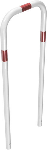 Arceaux en tube d'acier Ø 48 mm, sans barre transversale