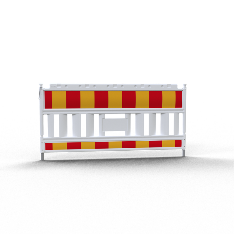 Clôture de Barrière -Euro1 Scandinavia- (40m Complet avec Panneaux, Pieds, et Rack de Transport)