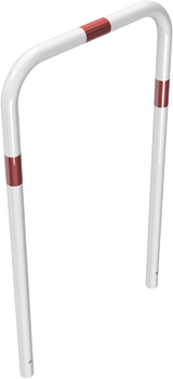 Arceaux en tube d'acier Ø 48 mm, sans barre transversale