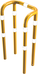 Arceau de protection anti-choc, Double arceau Ø 76 mm