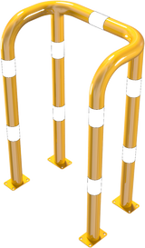 Arceau de protection anti-choc, Double arceau Ø 76 mm