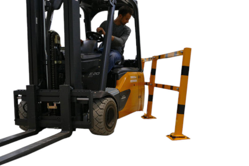 Garde-corps de protection -Brooklyn- pour brancher vers le bas (Flexible, inclinable) 70x70mm (modulaire)