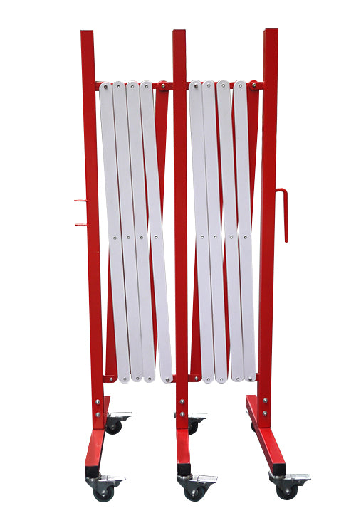 FlexiBarrier - Barrière extensible - sur roues (4,9 m)