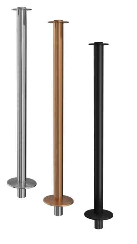 Barrière à poteau et corde FlexiBarrier - Élégance Amovible-