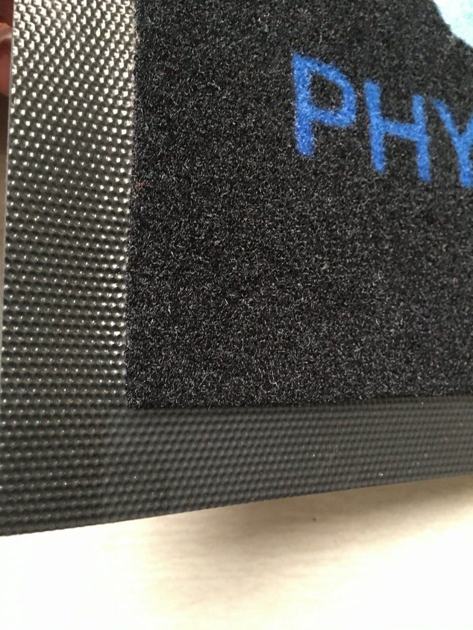 Tapis de sol avec logo en couleur intégrale – impression personnalisée