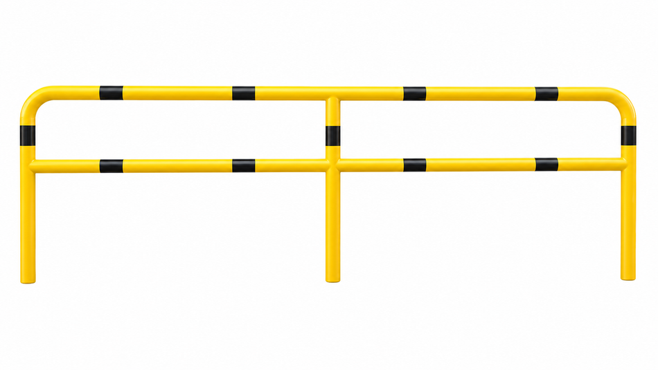 Système de garde-corps de protection - Protect -, tube en acier Ø 48 mm (à sceller dans le béton)