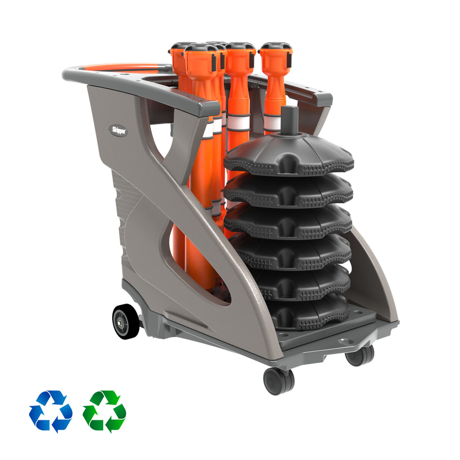 Skipper Orange Unicart – Chariot Seulement (pas de produits de barrière)