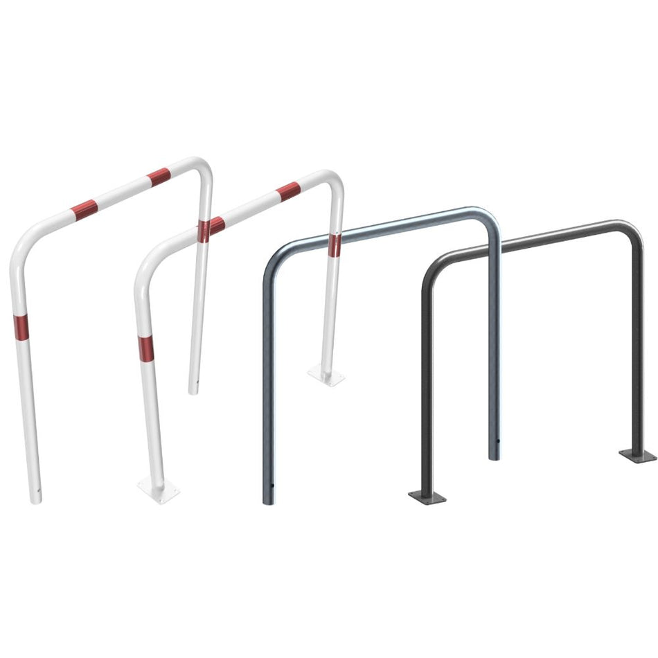 Arceaux en tube d'acier Ø 48 mm, sans barre transversale