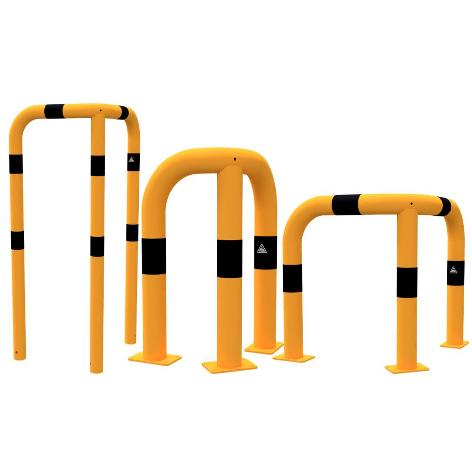 Arceau anti-encastrement 90° à côtés égaux (Ø 76 mm)