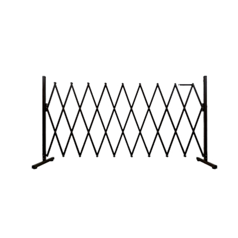Barrière extensible Flexibarrier - Basic avec base - (2,7 m, noir)