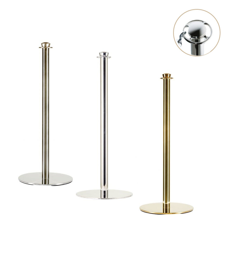 Barrière à poteau et corde -Style Beltrac-