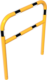 Arceaux en tube d'acier Ø 60 mm, avec barre transversale