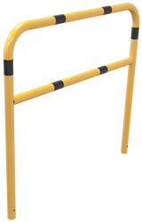 Arceaux en tube d'acier Ø 60 mm, avec barre transversale