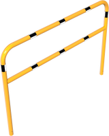 Arceaux en tube d'acier Ø 60 mm, avec barre transversale