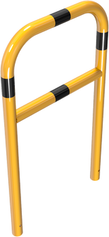 Arceaux en tube d'acier Ø 60 mm, avec barre transversale