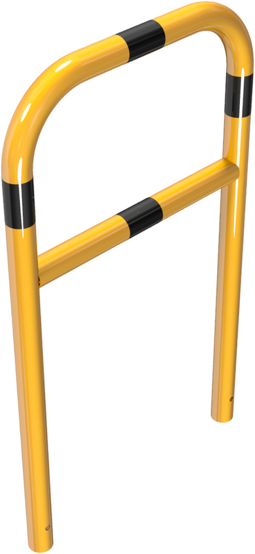 Arceaux en tube d'acier Ø 60 mm, avec barre transversale