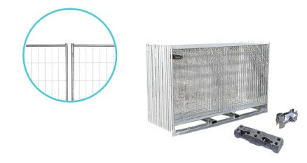 Clôture Temporaire Premium Original – Ensemble Complet (105m)