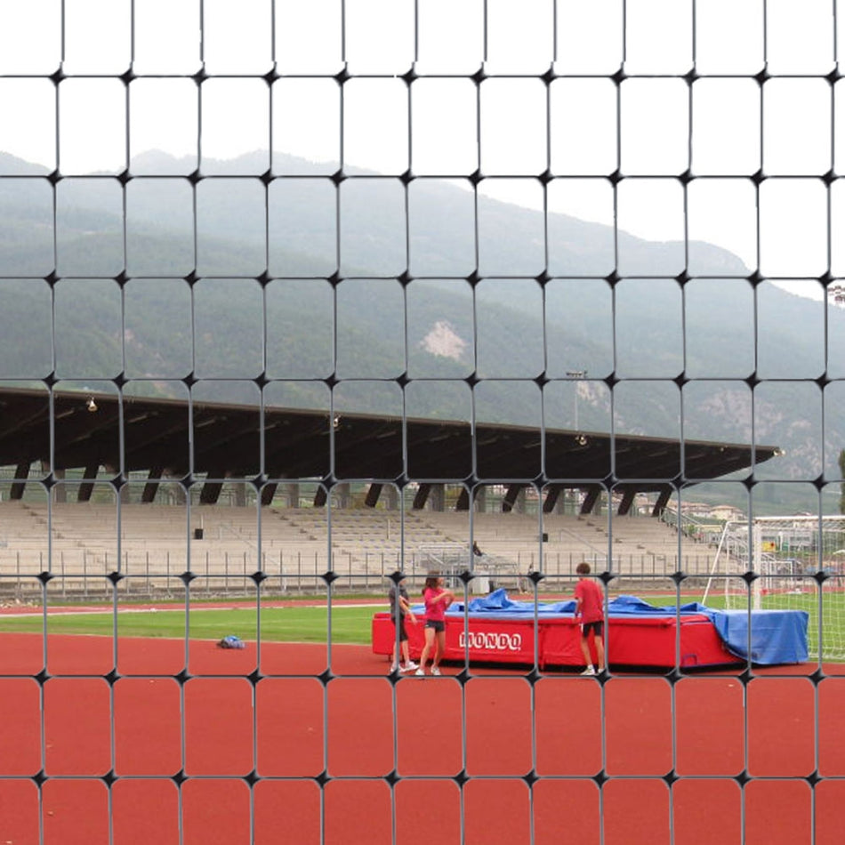 Clôture de sécurité en maille plastique noire - C-FLEX - (rouleau de 100m)