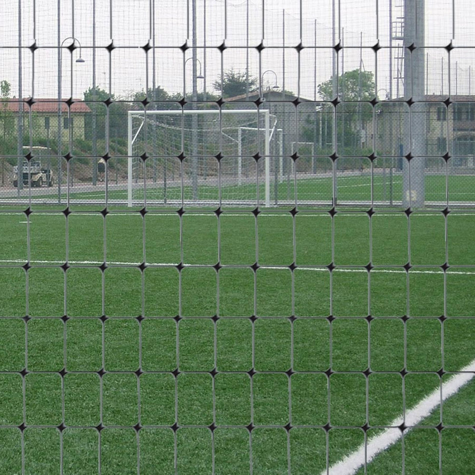 Clôture de sécurité en maille plastique noire - CINTOFLEX D - (rouleau de 100m)