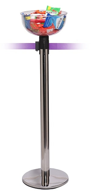 Bol d'affichage pour poteaux FlexiBarrier