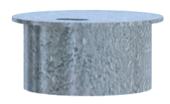 Couvercle pour poteaux – Galvanisé à chaud