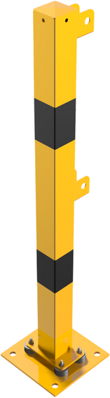 Garde-corps de protection - Brooklyn - à cheviller (Flexible, inclinable) 70x70mm (modulaire)