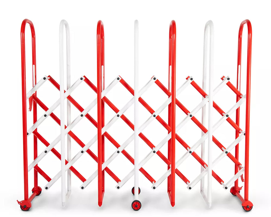 Barrière diamant extensible HD – Barrière de sécurité mobile robuste
