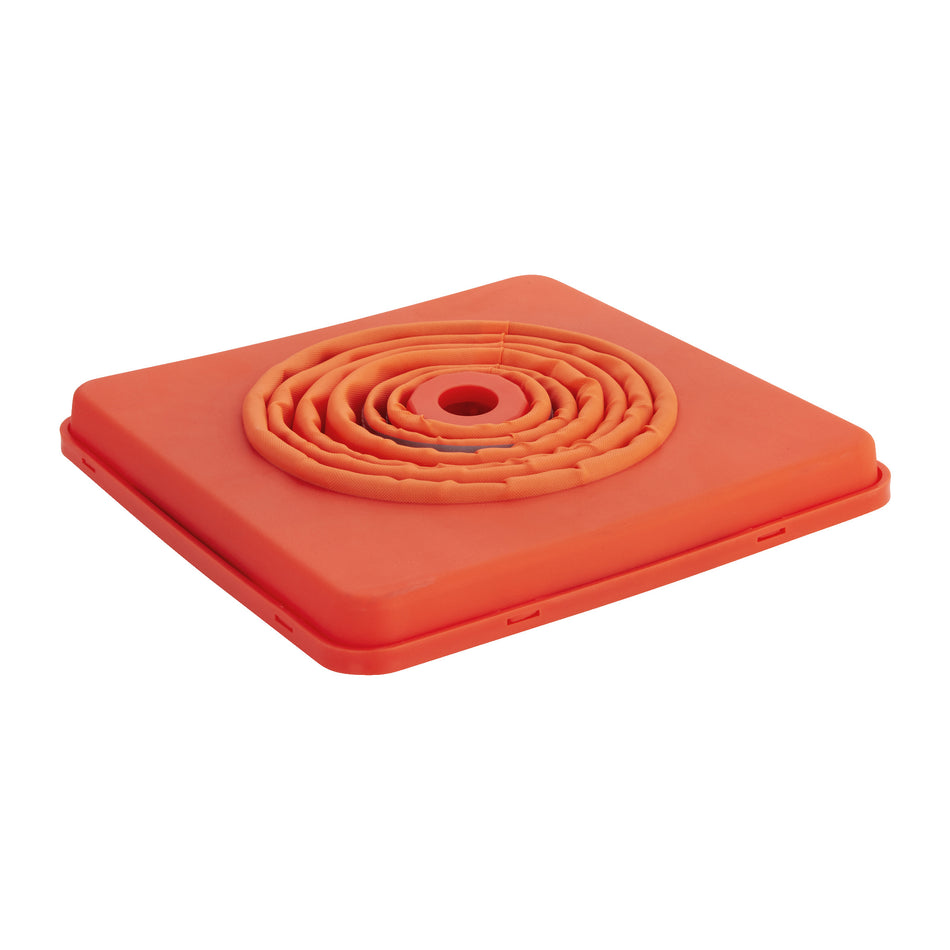 Cône de signalisation pliable avec bandes réfléchissantes – 40 cm